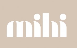 Mihi健康品牌標志設計，造型優雅而溫